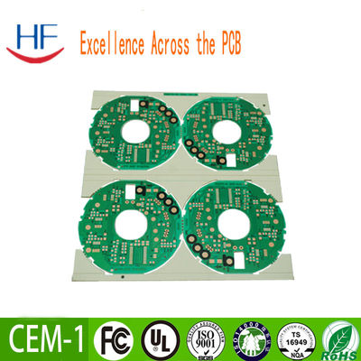 Matériau FR4 Plaque de circuit imprimé à face unique 1,6 mm Finition de surface Osp Largeur de ligne 0,35 mm