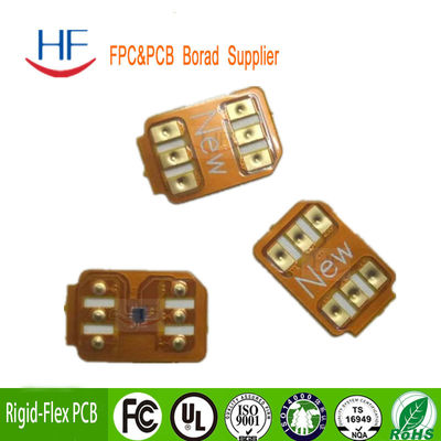 Assemblage de cartes de circuits imprimés flexibles à virage rapide Fabrication HASL FR4 0,2 mm
