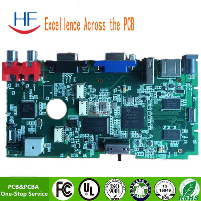 Service de fabrication de panneaux de prototypes de PCB HDI à 8 couches Vert 6mil