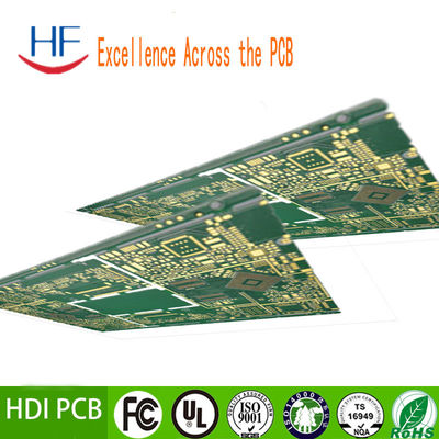 Service de carte de circuit imprimé de prototype de PCB de haute précision 8 couches d'immersion Surface en or
