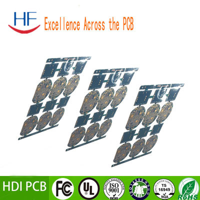 Plaque de circuit imprimé de fabrication de PCB HDI de 6 couches 94v 0 vert FR4 1OZ