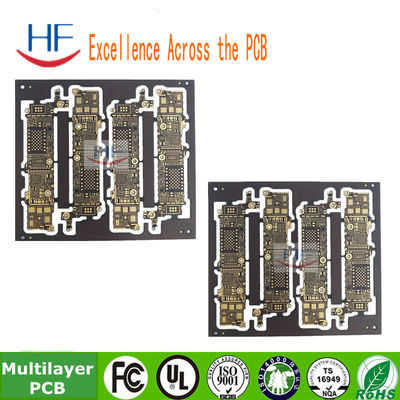 6 couches multi-couches PCB carte de circuit imprimé Fr4 Matériau de base Immersion Or Surface