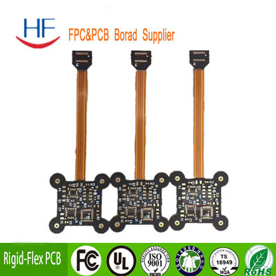 HASL PCB à face unique Fast Turn PCB rigide flexible FR4 3 oz cuivre avec Osp