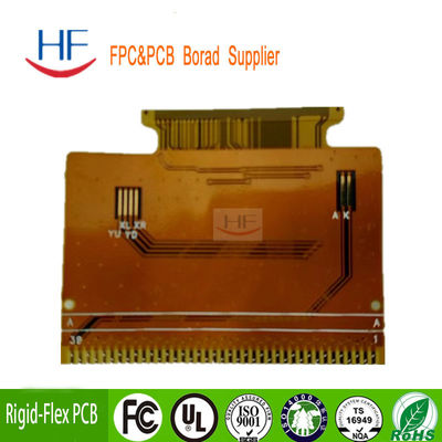 Circuit Flex PCB Board RU 94V 0 4oz FPC 0.2mm 3mil trou personnalisé