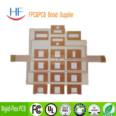 Fabrication de PCB à double face FR4 rigide flexible à 2 couches OEM