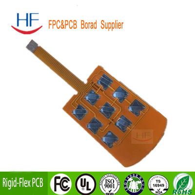 1OZ Plaque de circuit imprimé HDI rigide et flexible en cuivre