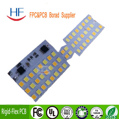 1OZ LED cuivre PCB rigide flexible assemblage de circuit imprimé à rotation rapide 2 couches