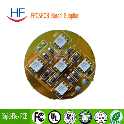HDI Polyimide Plaque de PCB rigide flexible de 1,0 mm 4 couches 4 oz