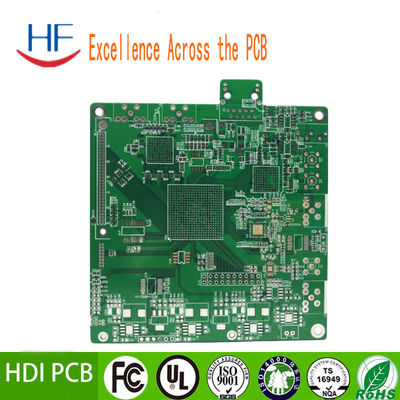Multicouche clé en main HDI PCB Fabrication Assemblage Immersion Or