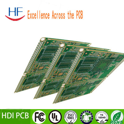 1.2MM Plaque de fabrication de PCB HDI rigide pour batterie 6 couches