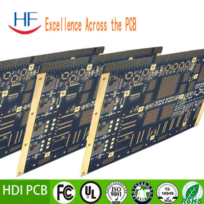 Compteur haute performance HDI PCB Fabrication Rohs Circuit Board personnalisé