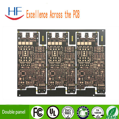 HASL Finition de surface FR4 PCB Board 1,6 mm épaisseur de la carte Fr4 double face