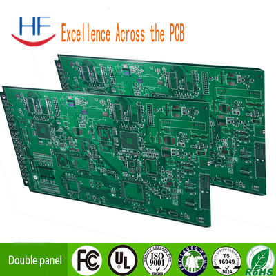 Ru 94v0 carte de circuit imprimé PCB rigide pour ordinateur étain d'immersion vert