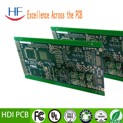 HDI 1,0 mm FR4 assemblage de PCB à virage rapide Impédance OSP