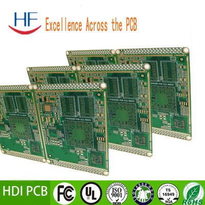 Plaque de circuit imprimé HDI à haute tension HASL Fr4