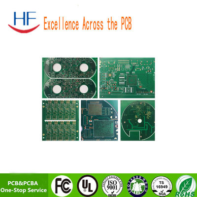 Plaque de circuits imprimés multicouche durable 6 couches vert Fr4 1OZ Épaisseur de cuivre
