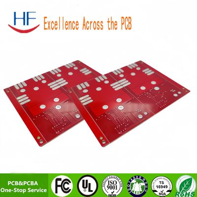 Red Oil rigide double face carte de circuit imprimé personnalisation PCB prototype