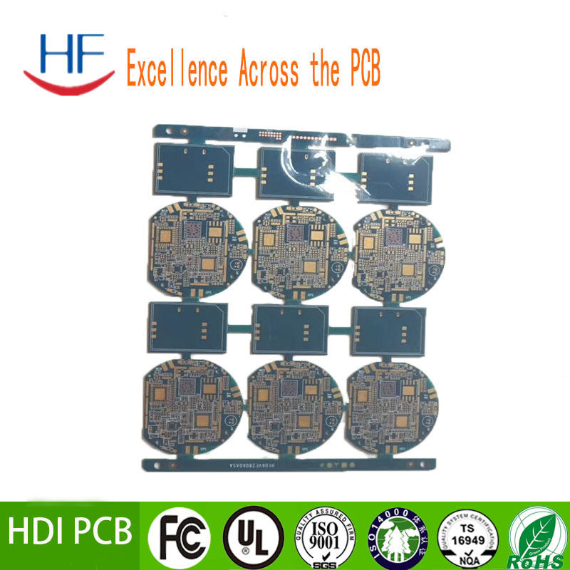 94v0 Blue 10 couches HDI PCB rigide circuit imprimé