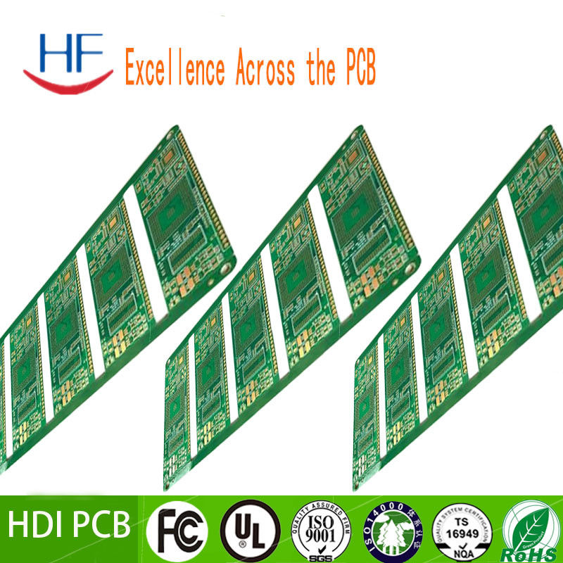 Plaque de circuit imprimé rigide HDI multicouche Fr4 0,8 mm